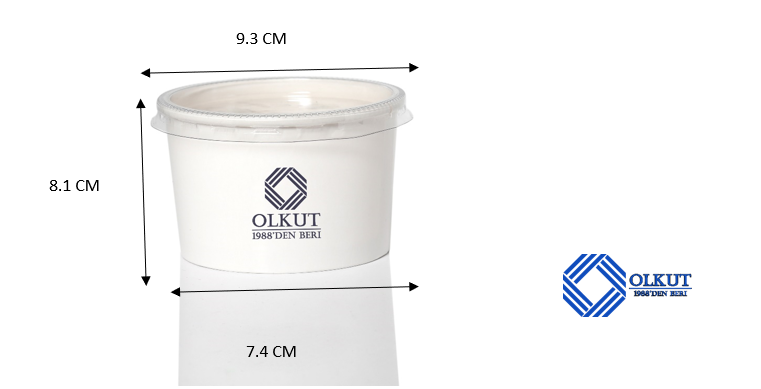 300 CC Yayvan Dondurma Cup