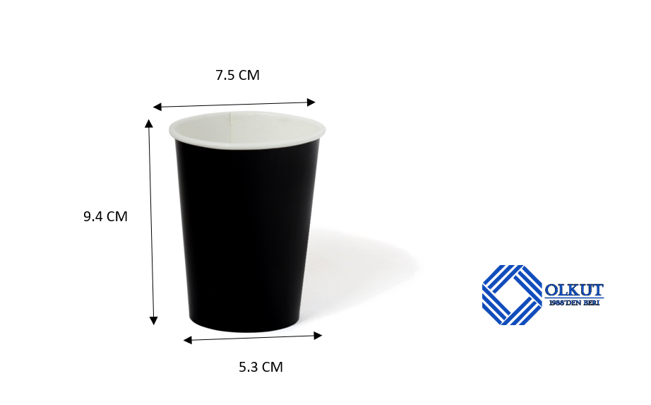 7.5 Oz Ezbery Sıcak - Soğuk İçecek  Karton Bardak